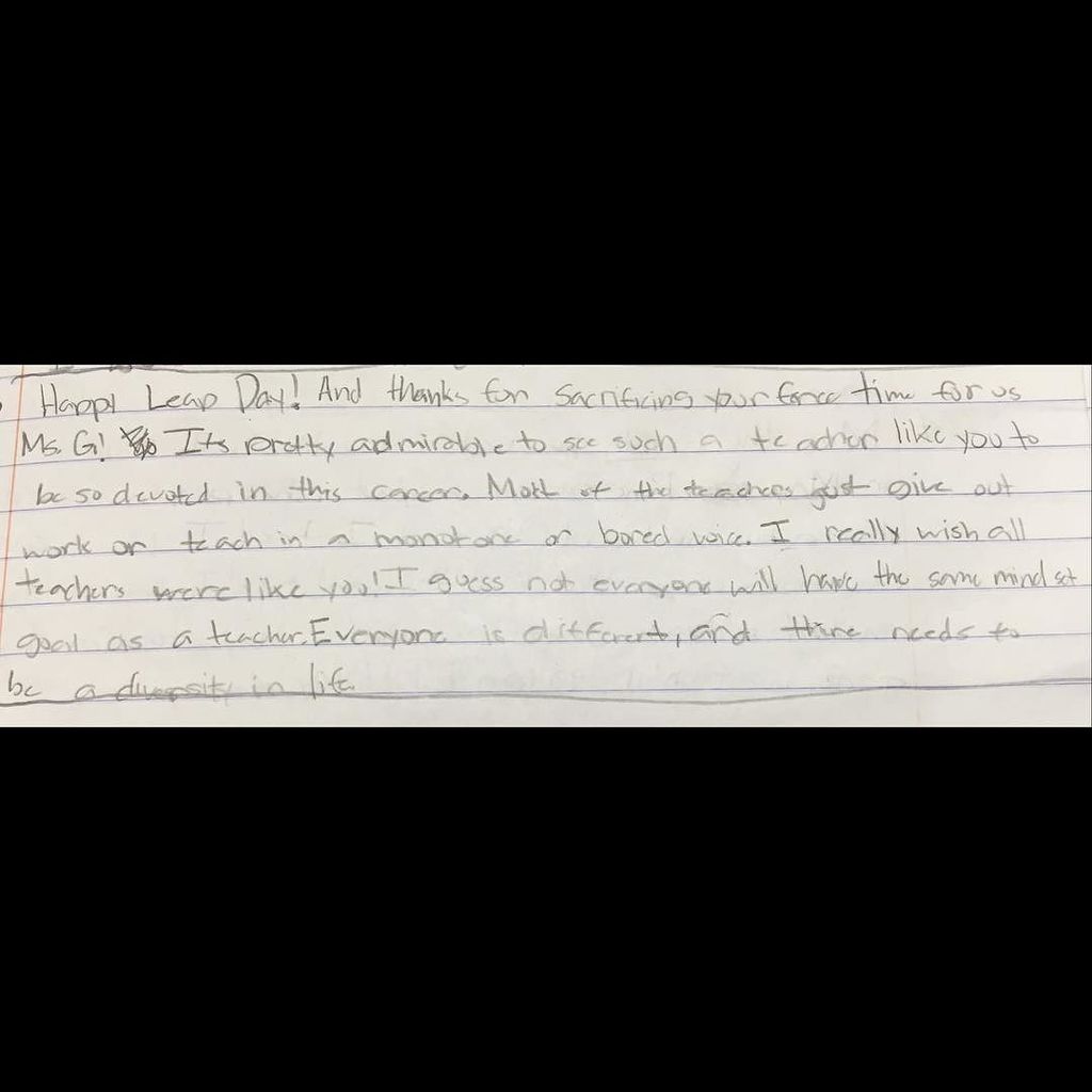 katiegee12's tweet image. This totally just made my week! Made me tear up! I am so blessed! I love my job! #MiddleSc… ift.tt/1QQvtN8