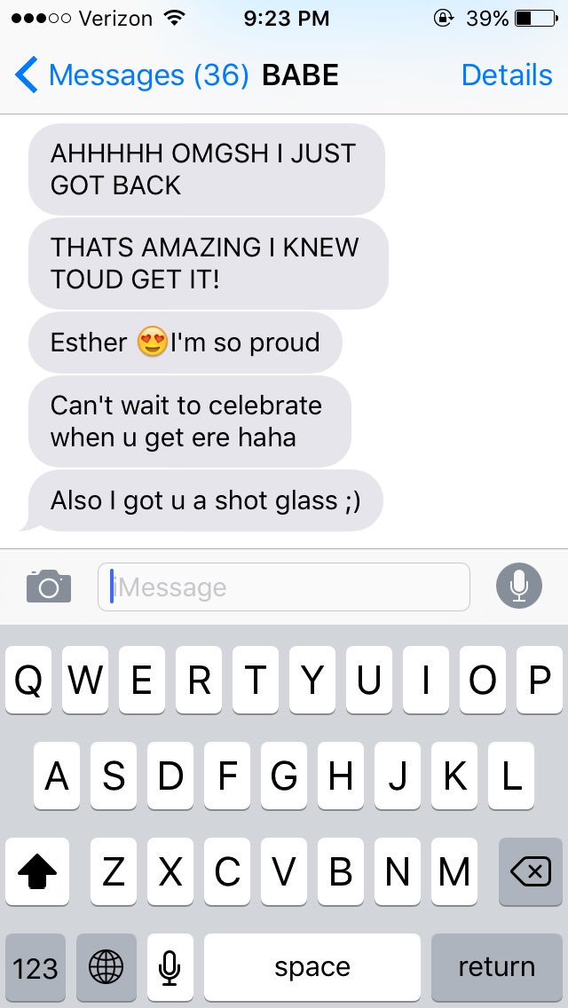 ejparkk's tweet photo. UGH SHE GETS ME. She knows about my shot glass collection hehe https://t.co/GClffQVdGA