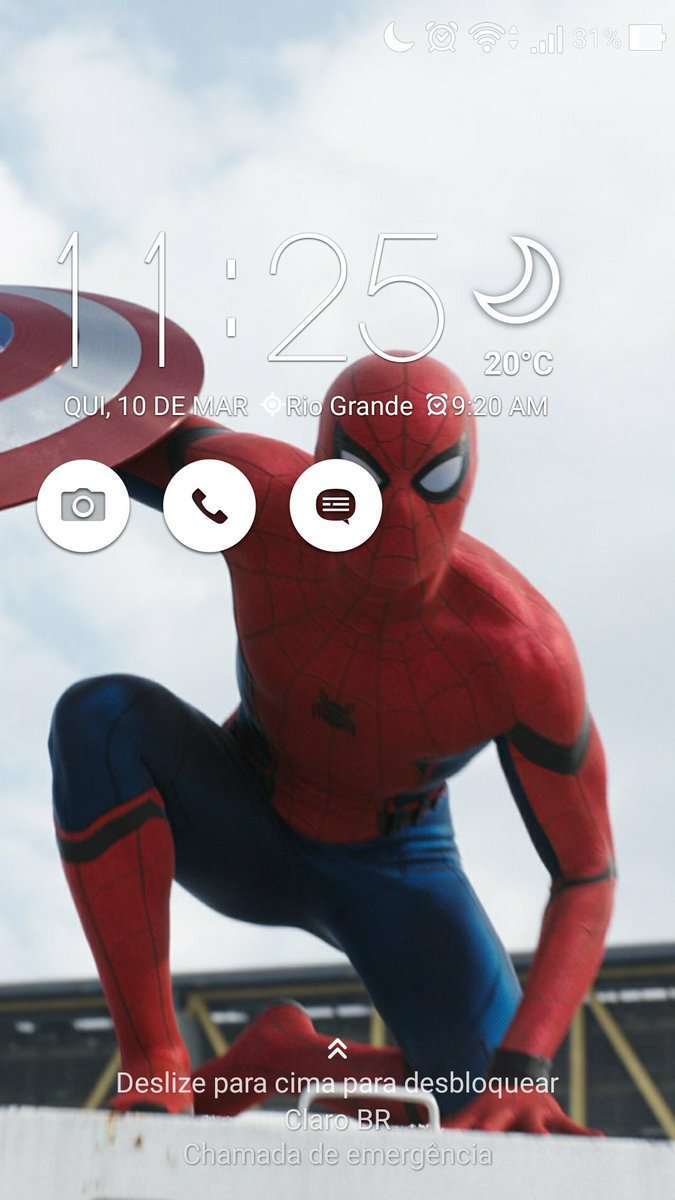 akati47's tweet image. Nova proteção de tela bitches 👏💕💕 #teioso #TeamIronMan #spideypool #SpiderMan