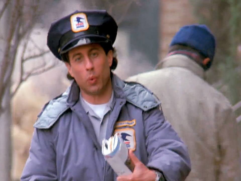 "I can't believe I'm gonna be a mailman!" #TheAndreaDoria #Seinfeld https://t.co/wq7znKymim