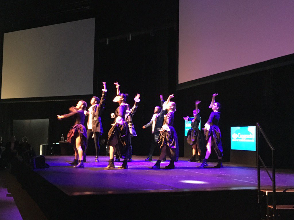 dittrichmathias's tweet photo. I hope you enjoyed today's dance performance choreographed by Bounce Co-fonder @Ambra_Succi #innoday16 https://t.co/lOCLE3SJZH