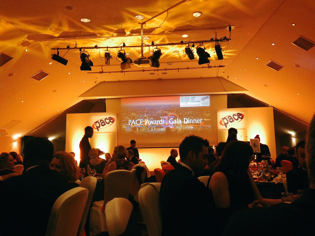 PACEUK's tweet image. What a fantastic evening. Hope everyone is having a great time #PACE2016
