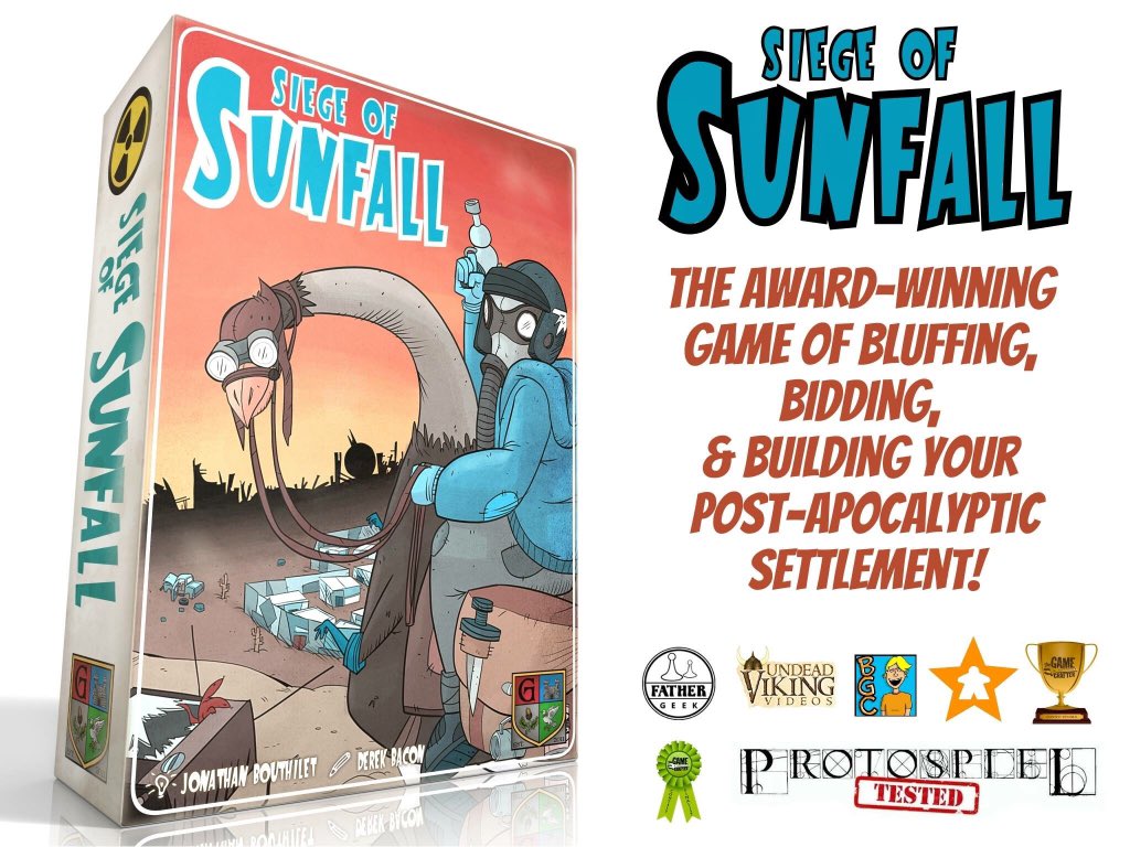 GreyGnomeGames's tweet photo. Less than 3 hours to pledge for your copy of Siege of Sunfall. Please retweet! https://t.co/6dvMgLbK4v https://t.co/i9eRdEQqaD