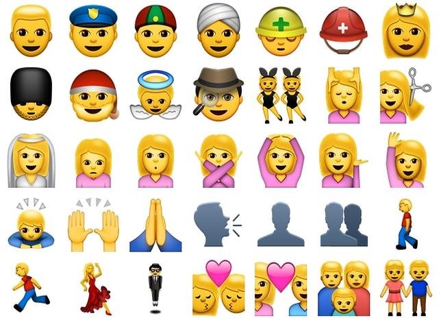 Mujerhoy's tweet photo. ¿Son sexistas los emojis? Un repaso... https://t.co/1XO9yorW3U https://t.co/D1FDhyjfCW