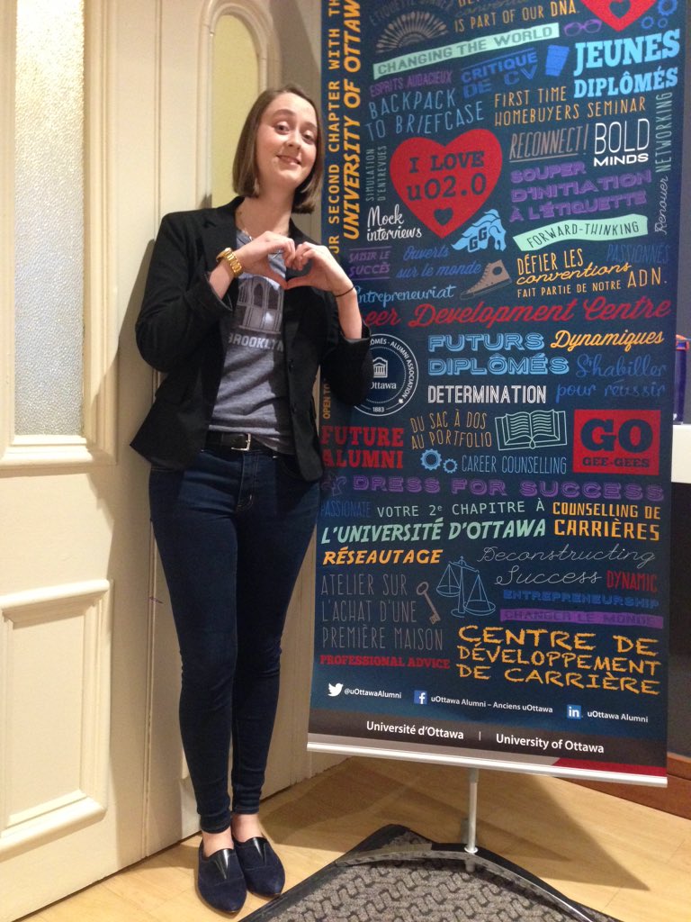 uOttawaUSC's tweet photo. @McRaeEmily proud alumni and MC #extraordinarypaths @uOttawaAlumni https://t.co/KIp8FEcqQY