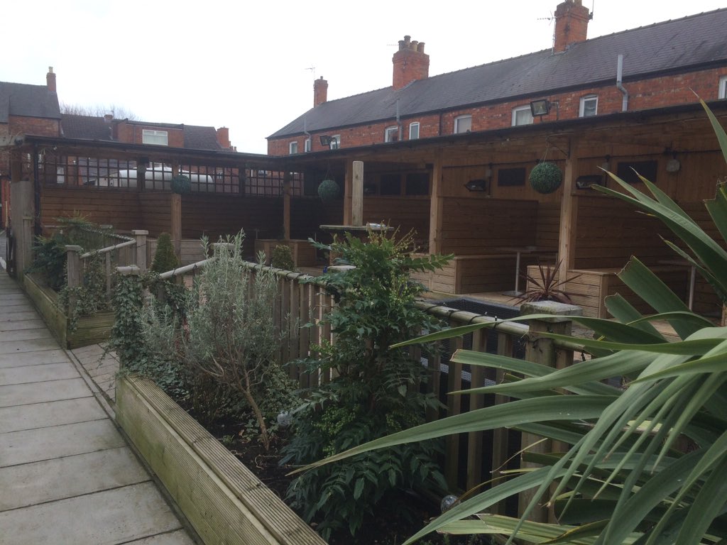 karlmccartney's tweet photo. The choice &amp; lovely outdoor area @GoldenEaglePub - back soon! #CommunityPubsDay https://t.co/Lm7viumsM3