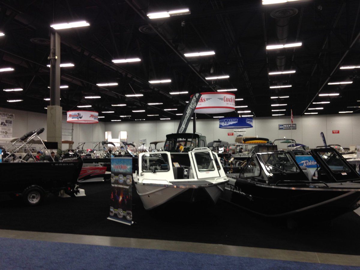 TSelby06's tweet photo. Come down to the boat and sportsman show and see us some great deals on boats #yeg #weldcraftboats #legendboats https://t.co/nqq6Ob8Vxd