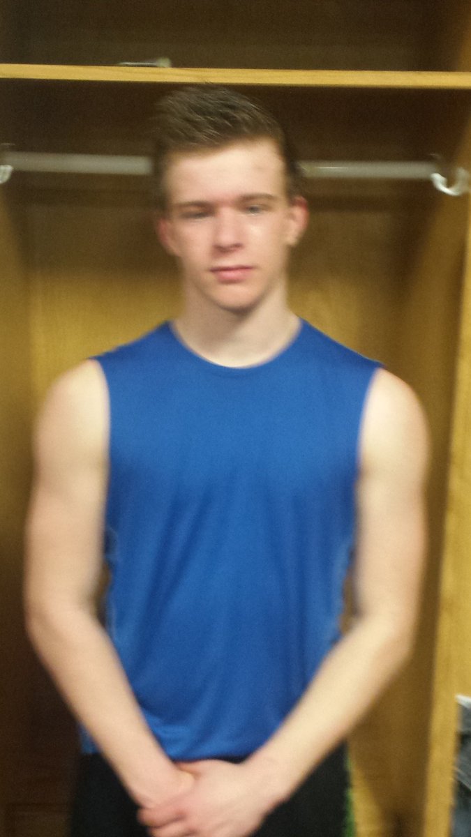 LCSMrPezo's tweet image. Lancaster Football Freshmen Lifter of the Week (3/7-3/10) is Alex Widener! @GalePride #PutsInWork #WarStickVictory