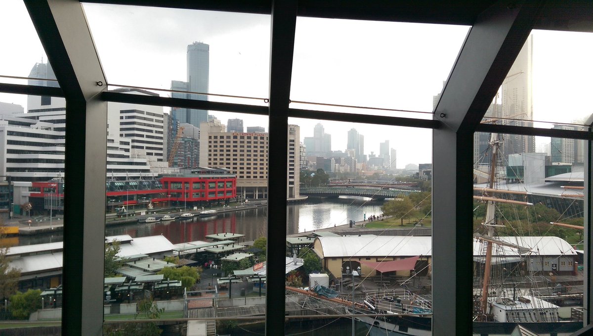 petergjones's tweet photo. Awesome location by @CiscoLiveMEL  #CLMEL #GoodToBeHome #ProudAussie #InviteMeBack? https://t.co/OFF3vk4peK