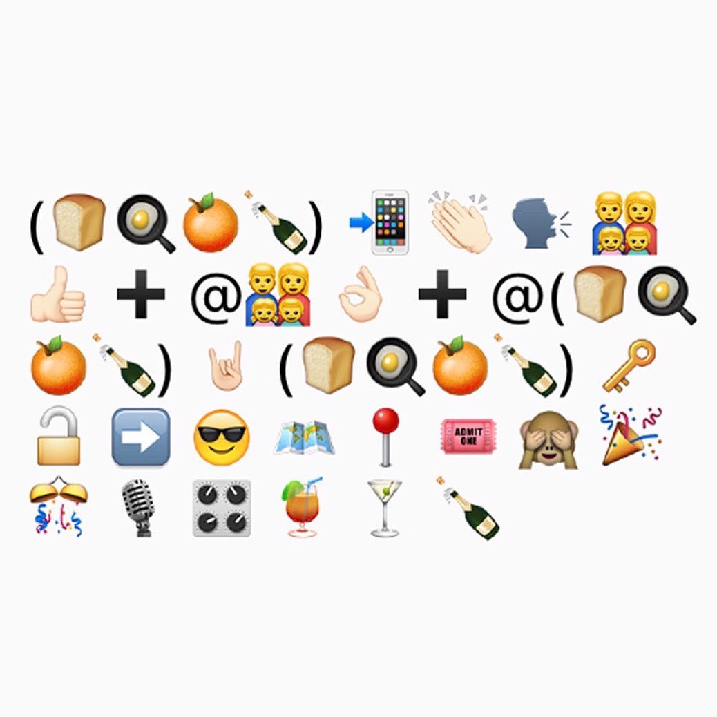 brunch_app's tweet photo. Decode this to win. Have you used Brunch? https://t.co/Q9QsqemR6q #SXSW #SXSW2016 #iOS #iosedchat #party https://t.co/d5kMdppcdC
