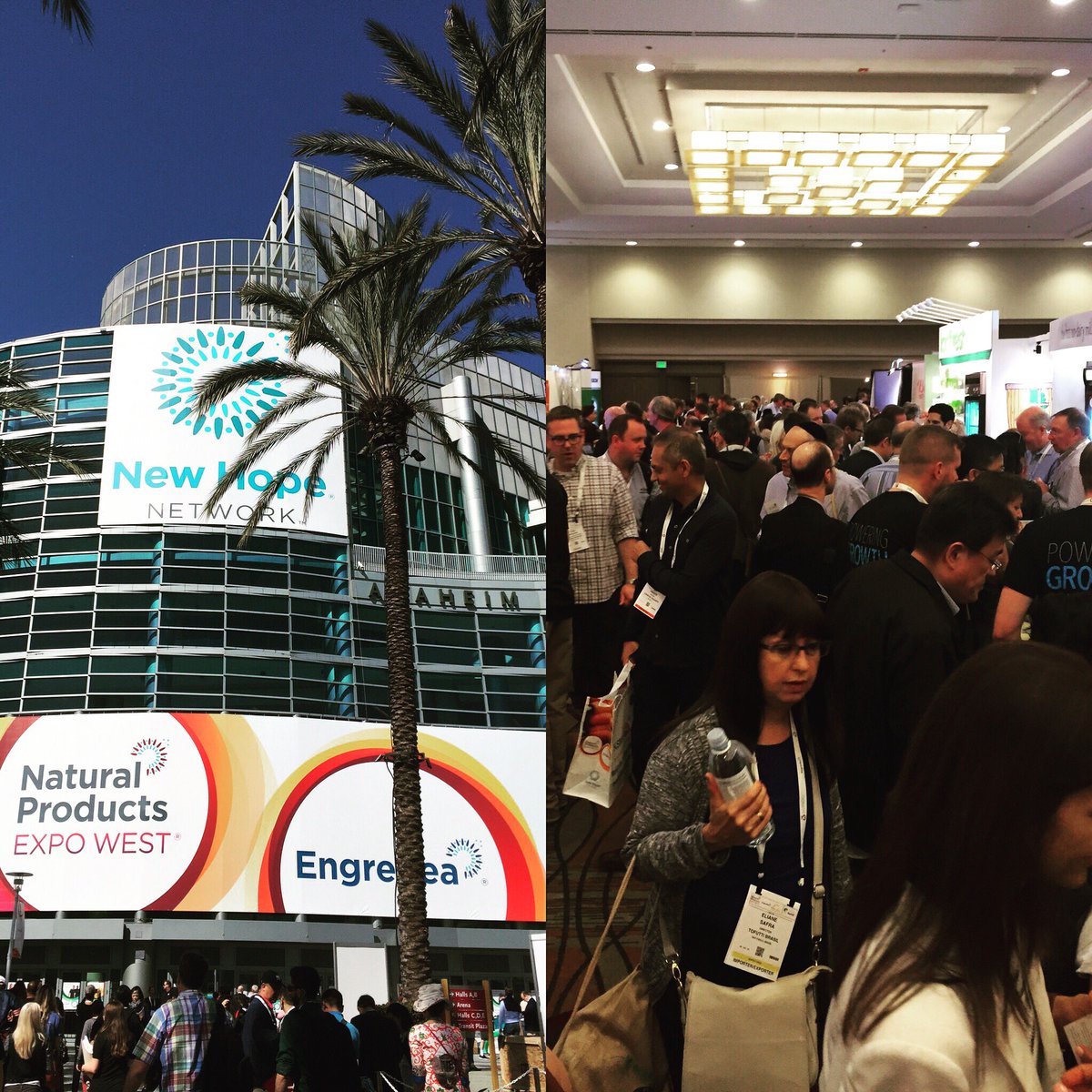 Sarah_J_Means's tweet photo. Beautiful day in Anaheim... Team Oregon at Natural Products Expo West! #itsfromoregon #teamoregon #npew16 https://t.co/GZFH45KVJy