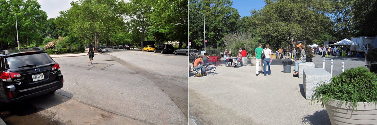 JSadikKhan's tweet image. You get what you build for &amp;amp; #VisionZero2016 is showing cities how to build sts for people #tbt streets Union Av BK