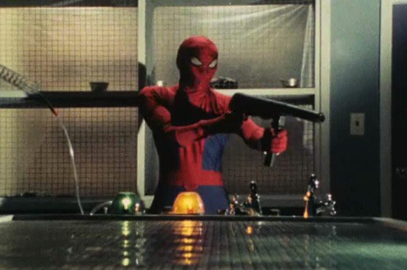VernonShaw's tweet photo. These new Spiderman Civil War leaked images are great! So excited! https://t.co/SXqf4nvvrO