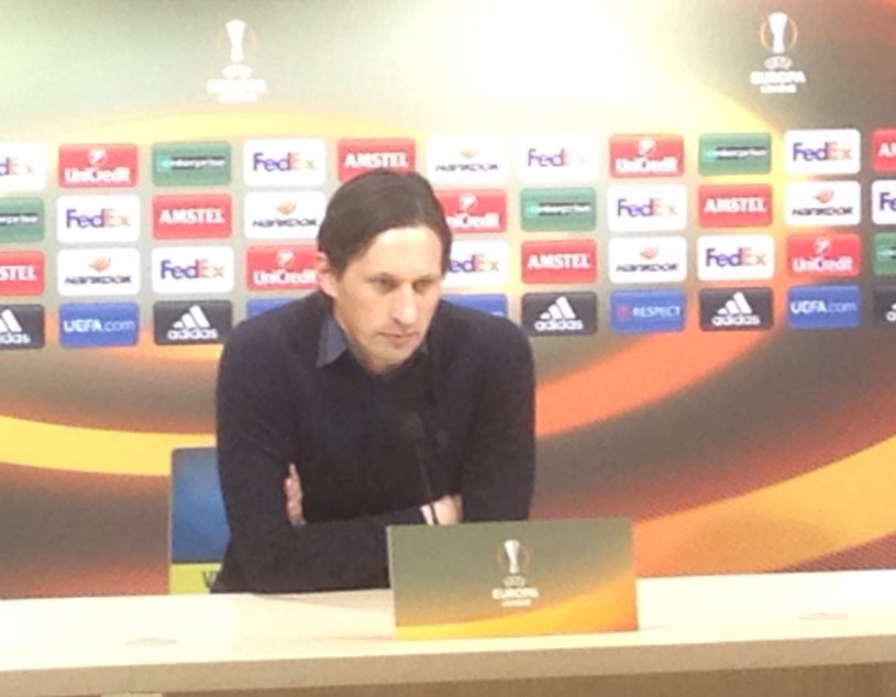 bayer04_en's tweet photo. "We're not going away from here saying: Ok, everything is decided." - #Schmidt 

#VILB04 | 2:0 https://t.co/gklNOyOy0r