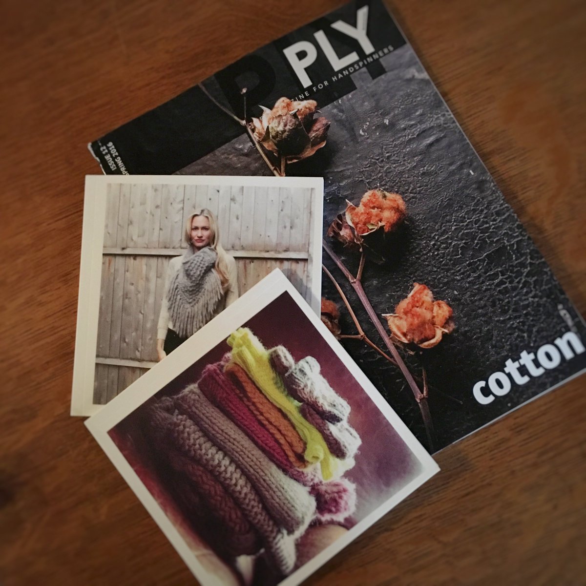 RaglineKnits's tweet photo. Got some great goodies in the mail today! #raglineknits #plymagazine #chatbooks #knittingpattern #spinningwool https://t.co/wAjAo8CjS7