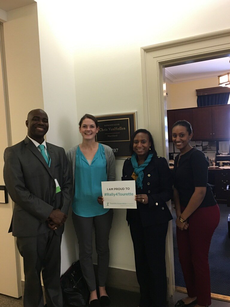 Join us as we #Rally4Tourette <a href="/ChrisVanHollen/">Senator Chris Van Hollen</a>