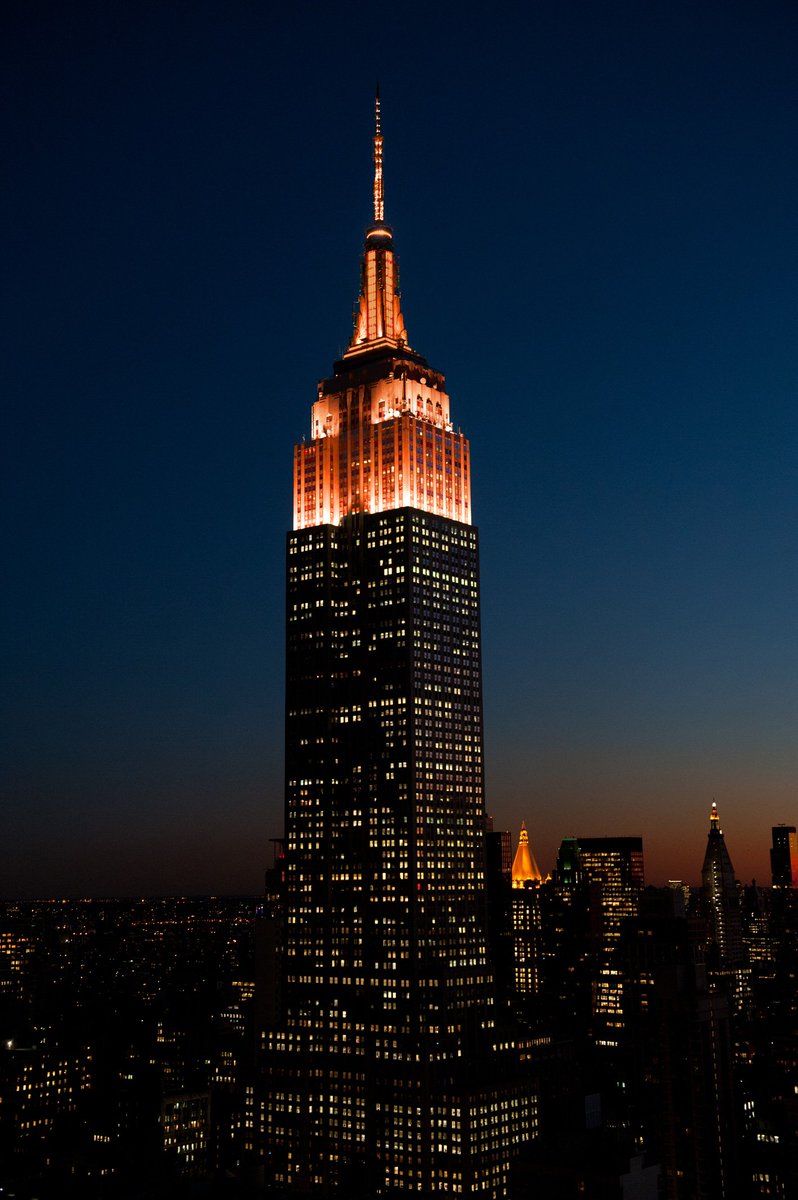 Tonight, our tower will glow in orange to honor @NKF and its efforts to promote kidney health for #WorldKidneyDay.