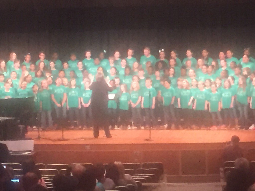 GhsHudson's tweet photo. Greebwood choral festival! #clairbear https://t.co/VYVnnsZQWb