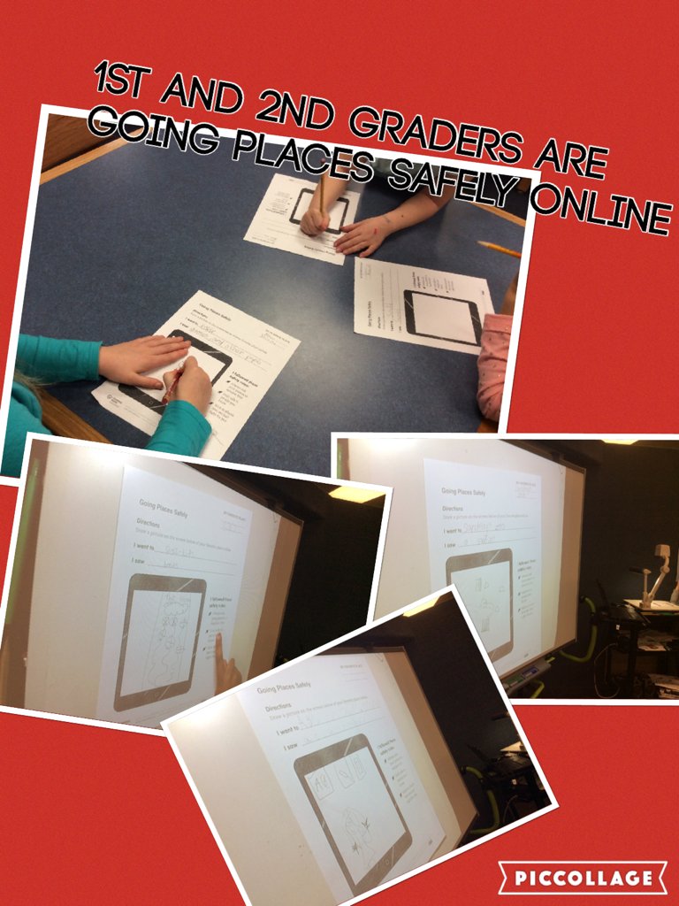 ClaudiaRzepka1's tweet photo. 1st and 2nd graders are Going Places Safely Online #WassWolves https://t.co/N63A6j1vS4 https://t.co/pWrReaxz01