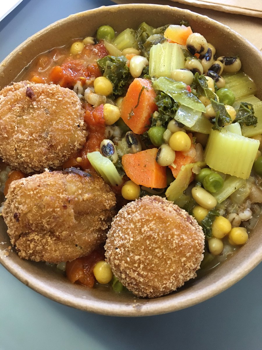 FullPlateUK's tweet photo. @AranciniBros had an amazing African veg stew with their amazing balls #fullplateeats #fullplate #aranciniballs https://t.co/ErzHpmcP02