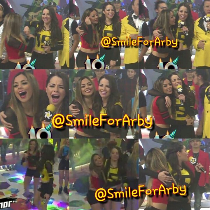 SmileForArby's tweet photo. Jamas se dejaron de abrazar y bailaron pocos segundos!!
Son unicas!! #Arby ❤💛 @ArelyTellez @gabyramiirezz #Acabatelo https://t.co/jlDIWepCRe