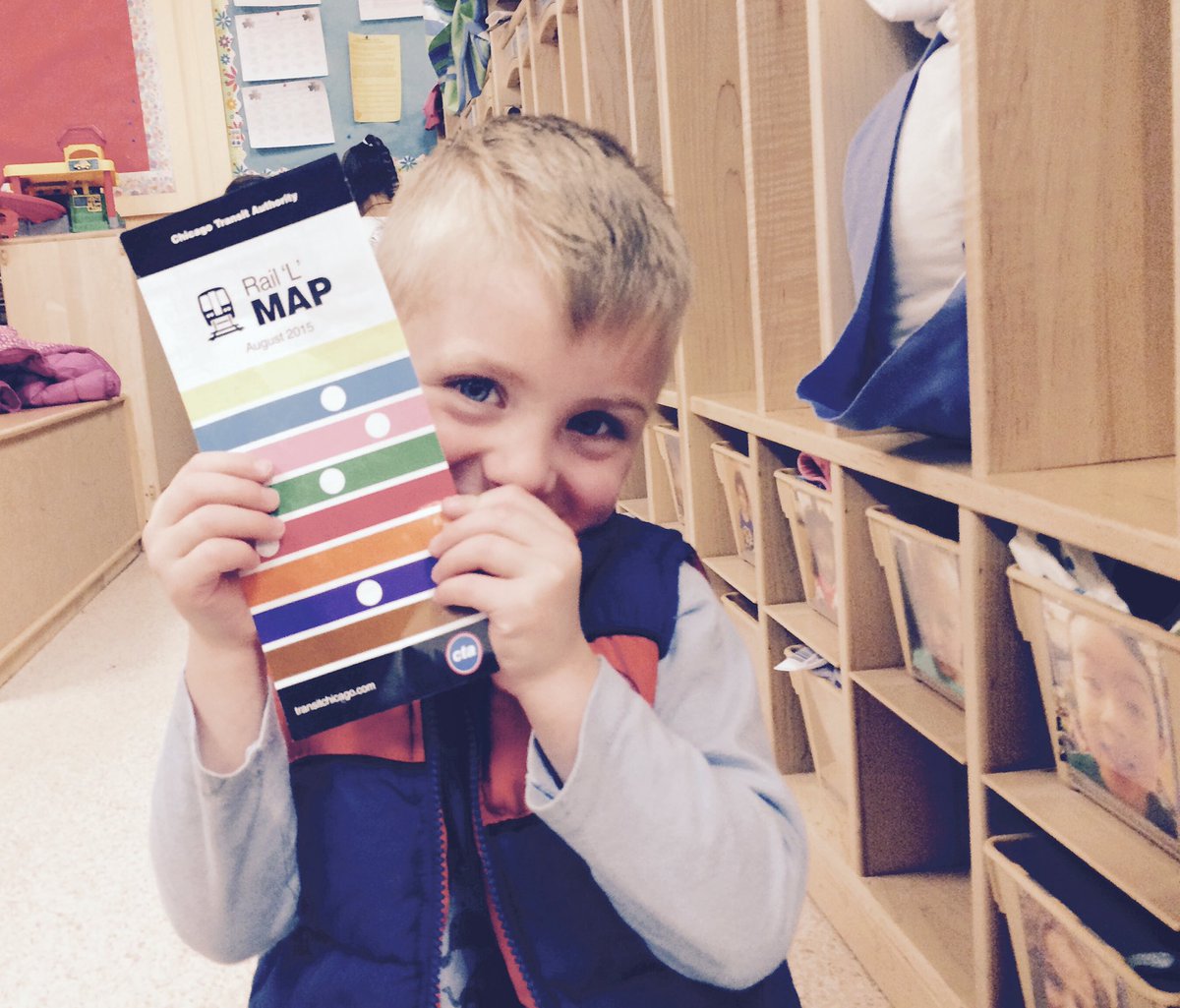 KyeMartinNBC's tweet photo. Oh boy, someone learned about the @cta at preschool today! 😆@brianksteele #futurecityplanner https://t.co/0UkxhviUL5