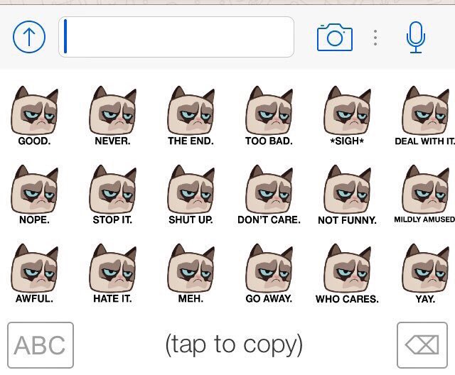 GrumpyCatMerch's tweet photo. #grumpmoji https://t.co/C0w3I566o3