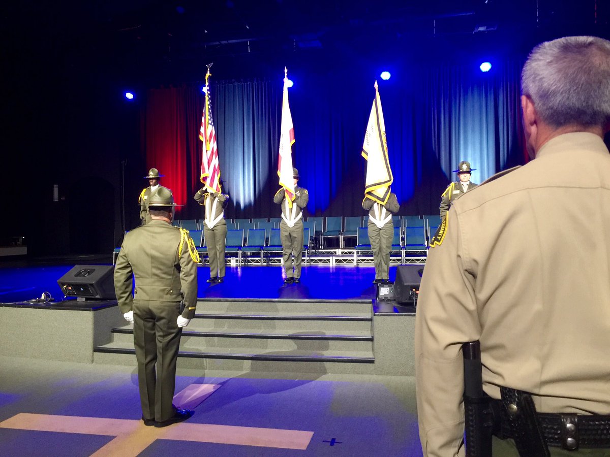 sbcountysheriff's tweet image. Let the graduation begin! #SBCSD #CLASS200