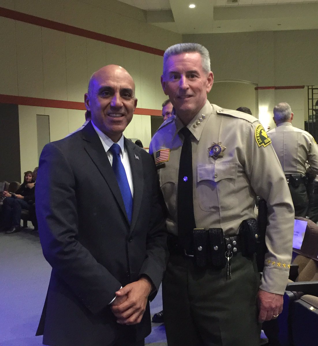 sbcountysheriff's tweet image. Let the graduation begin! #SBCSD #CLASS200