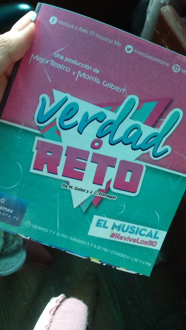 Para los amantes de los musicales como yo! No se pueden perder #VerdadOReto Les va a encantar!!!! https://t<a href="/tag/verdadoreto"class="tags"><span>#verdadoreto</span></a>