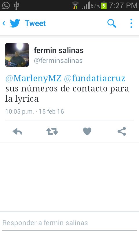 MarlenyMZ's tweet photo. @ferminsalinas Respondiste a búsqueda medicamento, te depositaron y nunca enviaste.  @fundatiacruz @BuscandoMedicin https://t.co/zVq9iYRqYn