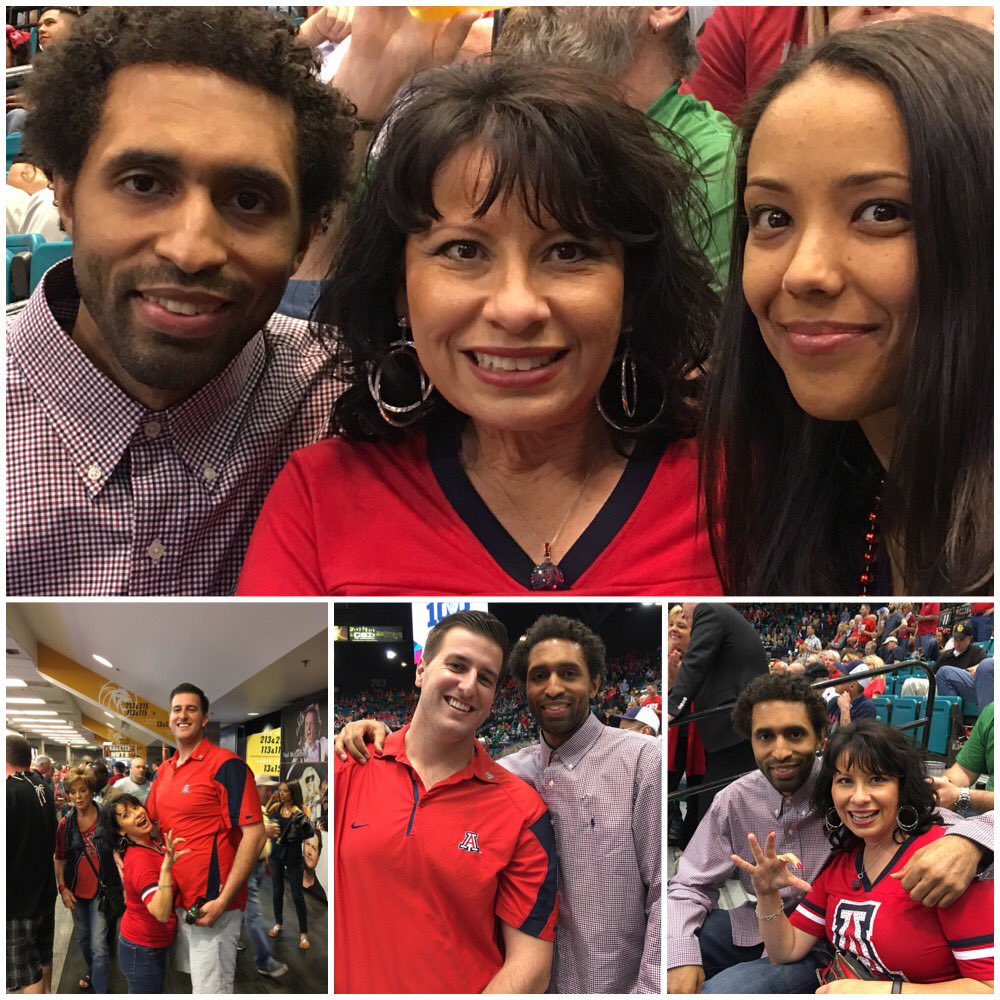 We've got a few alumni in the house at the <a href="/Pac12Hoops/">Pac-12 Hoops</a> Tanner Bell &amp; @salimstoudamire @APlayersProgram #BearDown