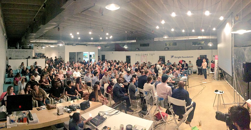 wyncode's tweet photo. Here we go! A packed house for Wyncode Pitch Day VIII. Best turn out yet. Thank u #MiamiTech @thelabmiami @knightfdn https://t.co/Wx1OBdgaZD