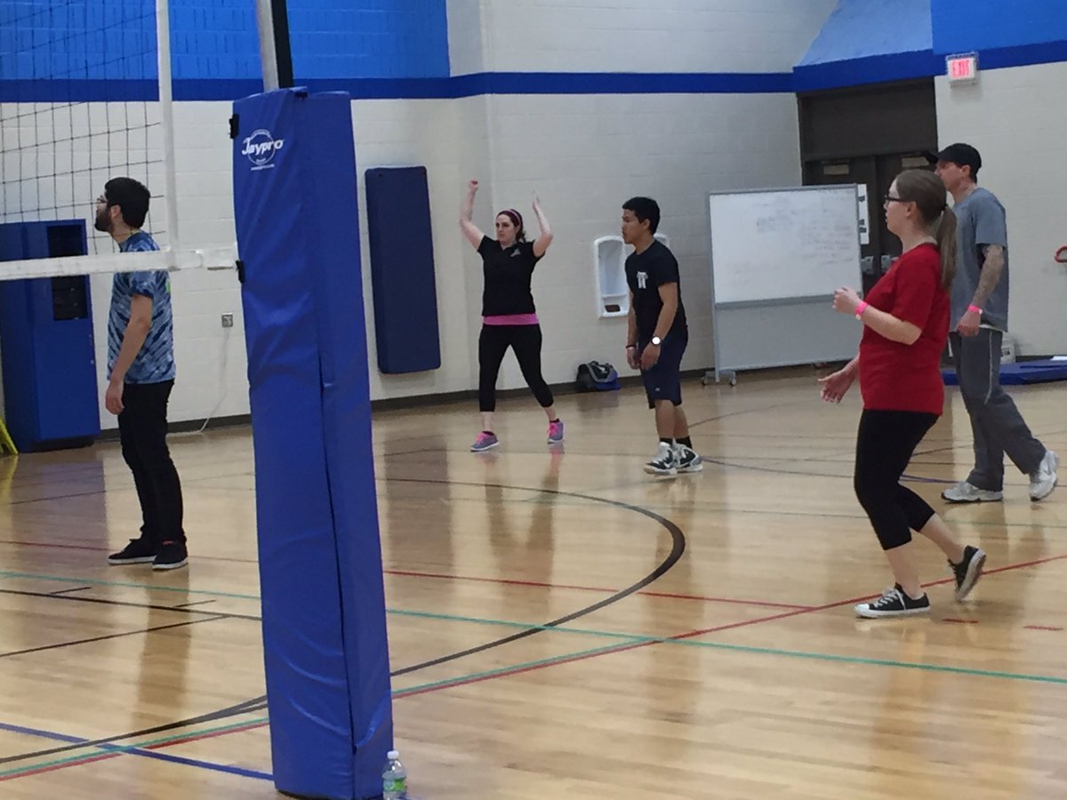 NECornerstone's tweet photo. Cornerstone volleyball game! https://t.co/DsChxwSRM3