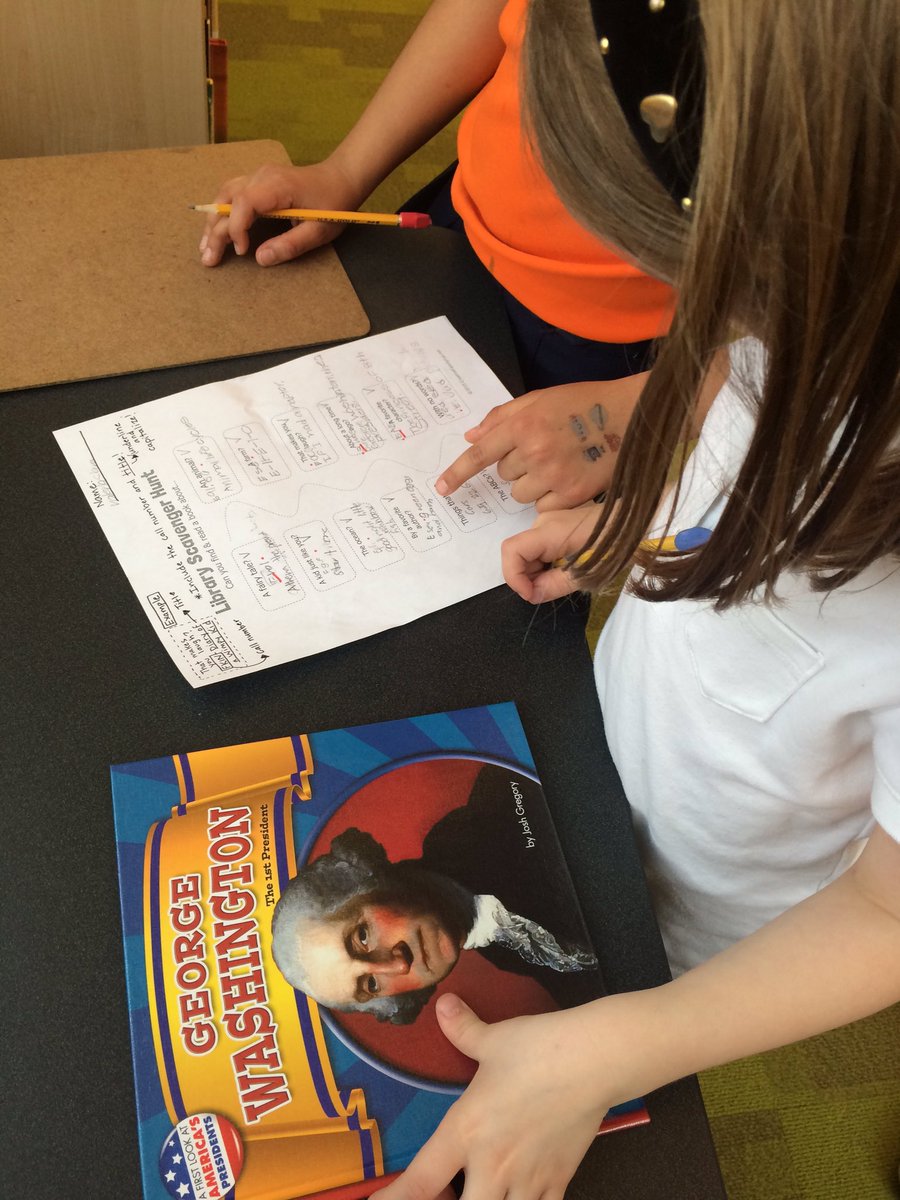 LauraRHartley's tweet image. @ms_jamerson 2nd graders practice looking up books in our catalog and finding them on the shelves. #wblibrary