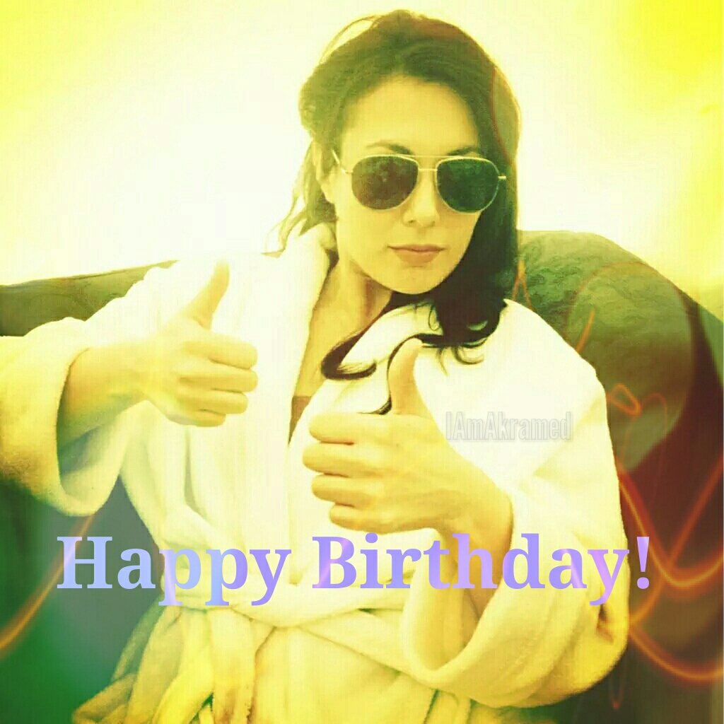 Akrameddd's tweet photo. 💕 Happy 34th Birthday to the beautiful Yasmine Akram!! 💕 #YasmineAkram https://t.co/a0Pzni5XTJ