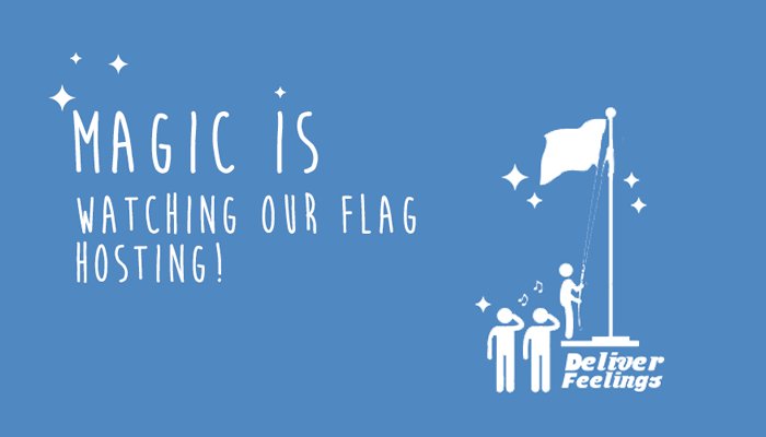 deliver_feeling's tweet photo. #MondayMagic
#Magic is watching our #Flag hosting!
https://t.co/3JgeGW7d7p
#RT if you agree https://t.co/XSdv7Wn7oD