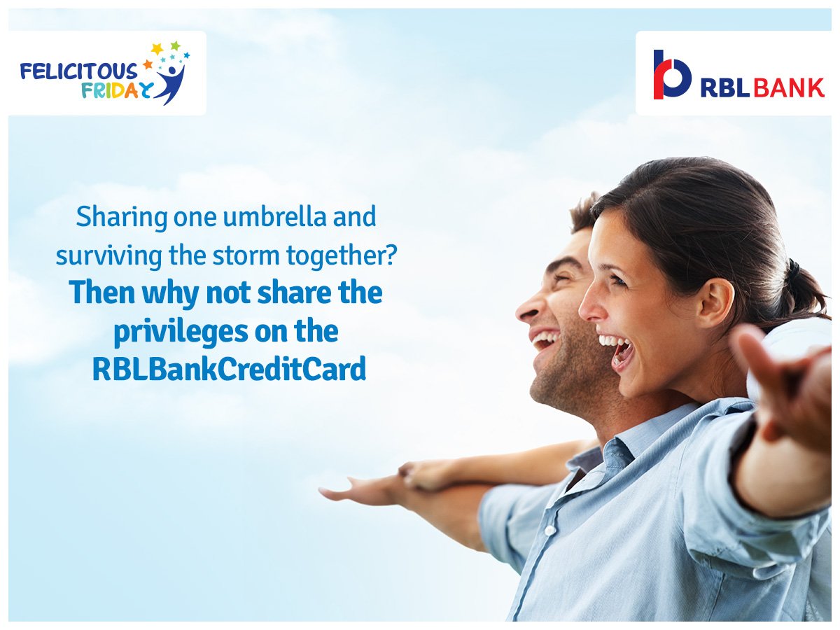 rblbank's tweet photo. #Gift your loved ones, a RBL Bank #Complimentary #CreditCard. #AddOnCard : https://t.co/LUGpvdBnvd #SharingIsCaring https://t.co/tipLk1Q0ek