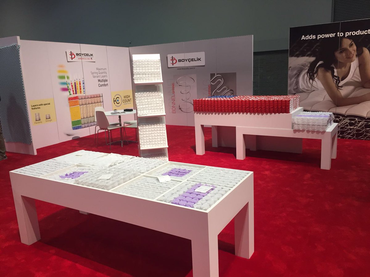boycelik's tweet image. #BoyçelikAmericaINC. #ISPAEXPO #springunit #mattress #boycelikinnovation @boycelik