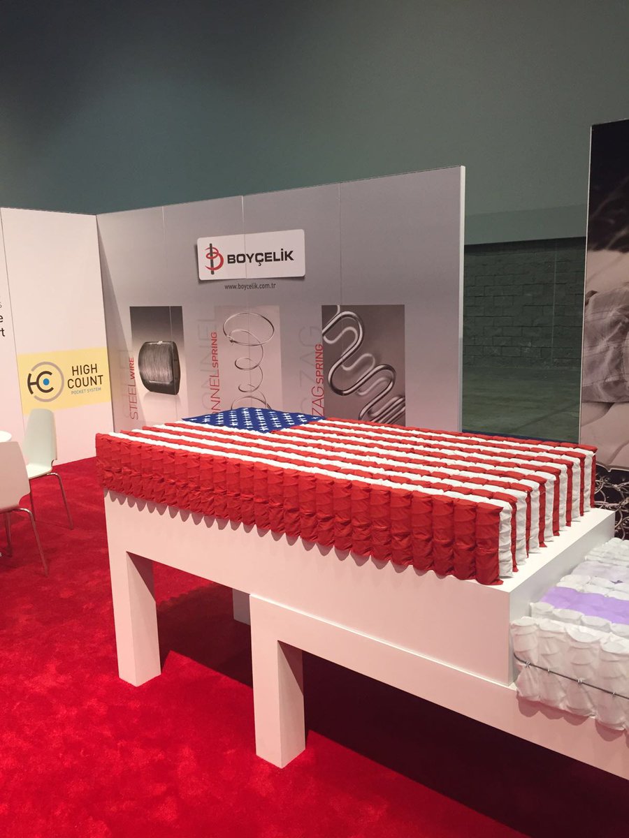 boycelik's tweet image. #BoyçelikAmericaINC. #ISPAEXPO #springunit #mattress #boycelikinnovation @boycelik