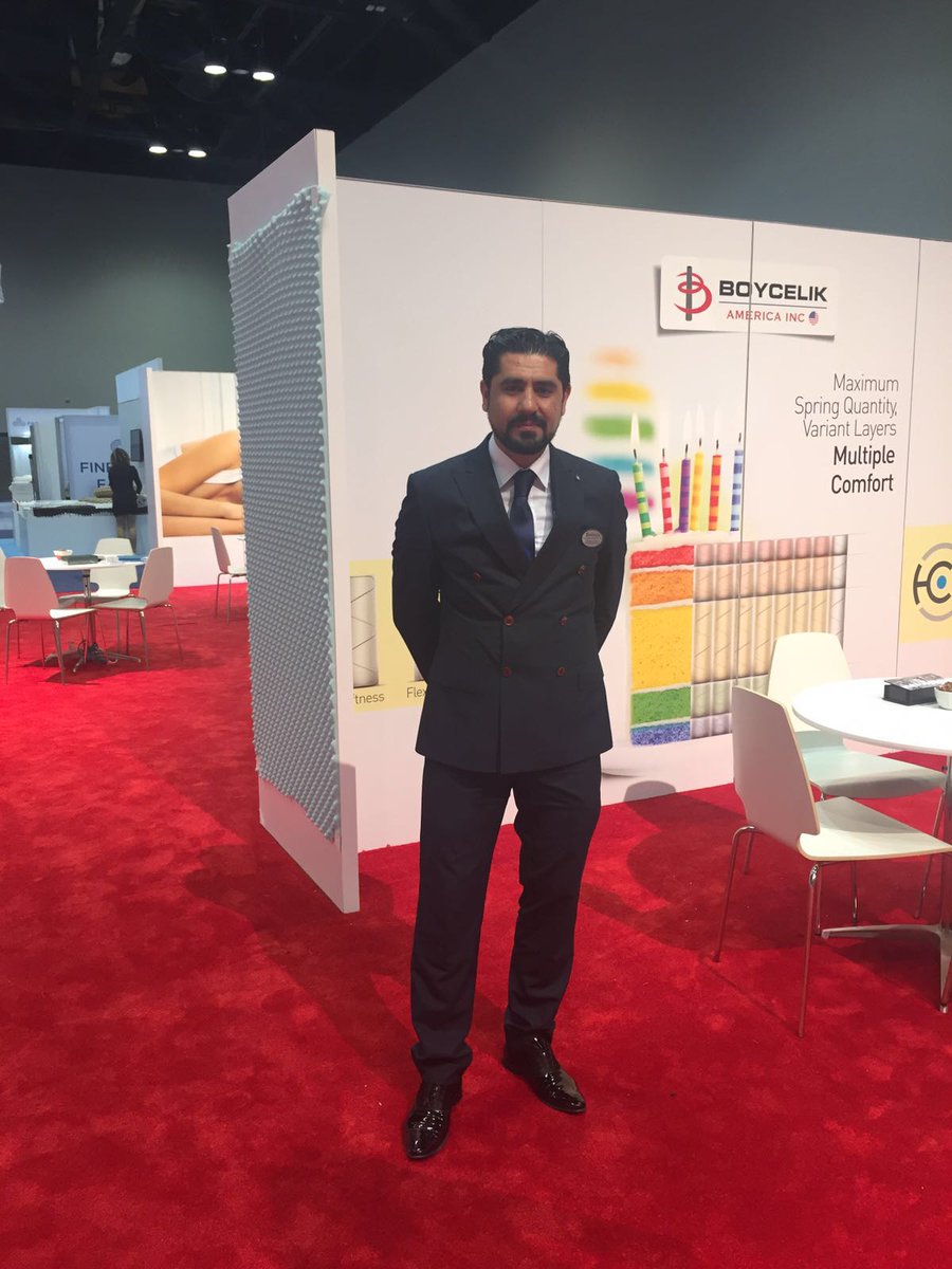 boycelik's tweet image. #BoyçelikAmericaINC. #ISPAEXPO #springunit #mattress #boycelikinnovation @boycelik