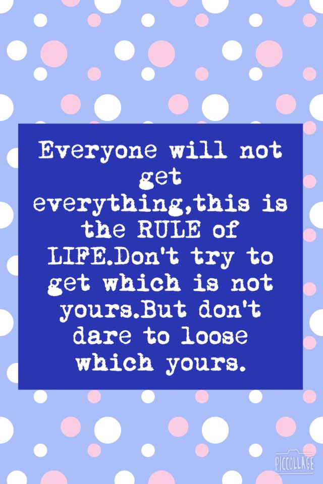 ms_xtra_swit's tweet photo. Everyone will not get everything,this is the RULE of LIFE.Don't try to get which is https://t.co/zmQIL8ljku https://t.co/fp2FjPvkER