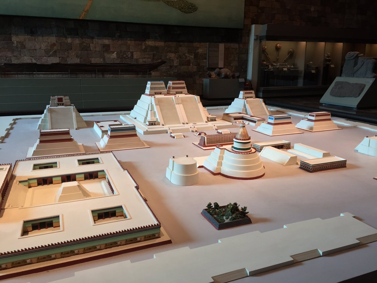 La Impresionante Maqueta Del Recinto Ceremonial De Tenochtitlán Con Sus
