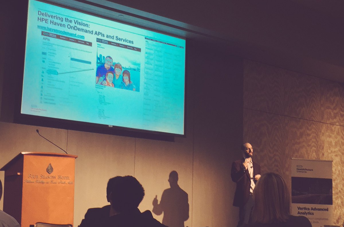 juliechoi's tweet photo. Today was epic for @HavenOnDemand! @fernandolucini shares why: https://t.co/INDyO9fCfq #seizethedata @HPE_BigData https://t.co/0A8jn73Sri