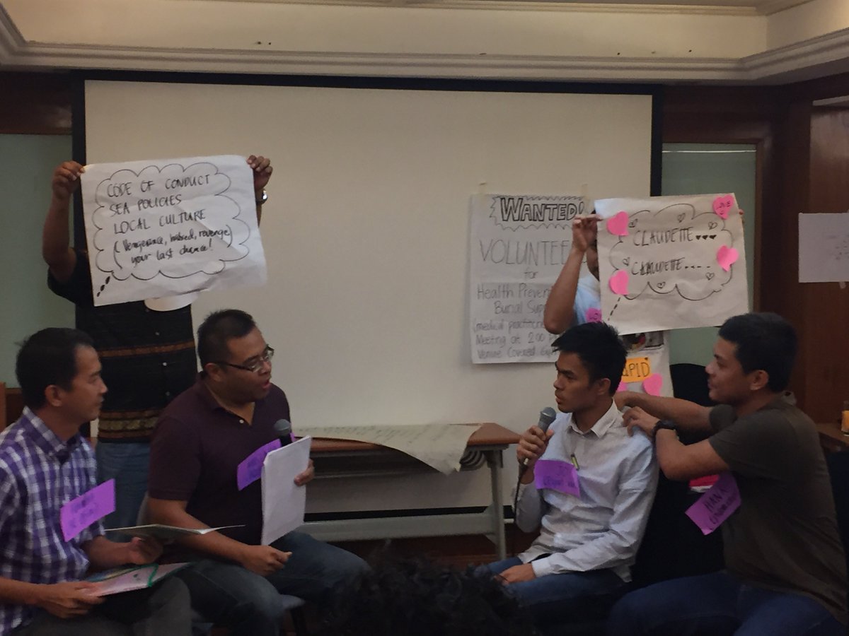 AnnLearn's tweet photo. Final day START network surge training Manila Philippines brilliant creative drama improvisation https://t.co/YC90m4zcql