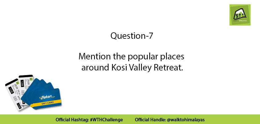 walktohimalayas's tweet image. Here is a #Question7 of the #Contest
#WTHChallenge #WalkToHimalayas