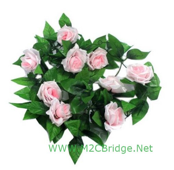 M2CBridge's tweet image. ebay.com/itm/M2cbridge-…

M2cbridge Pack of 4 Artificial Hanging Rose 8ft Silk Flower Green Leaf Vine Garl