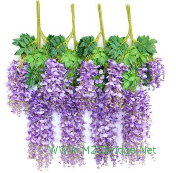 M2CBridge's tweet image. ebay.com/itm/M2cbridge-…

M2cbridge 12 Pcs 3.6 Feet Artificial Wisteria Vine Ratta Silk Flowers Home Party