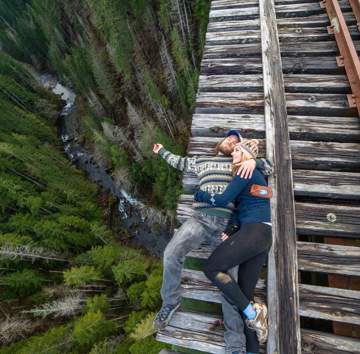coffee_n_mtns's tweet photo. Vance Creek Bridge 
(Photo by @isaacgautschi) https://t.co/moPZOVKwnD