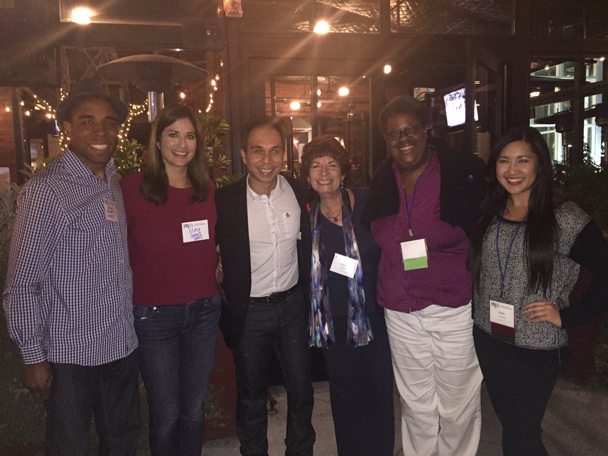 SDABJ's tweet photo. Celebrating diversity with these good folks! #PRSA #SDABJ #NAHJSDTJ https://t.co/vGVwg8IIcd